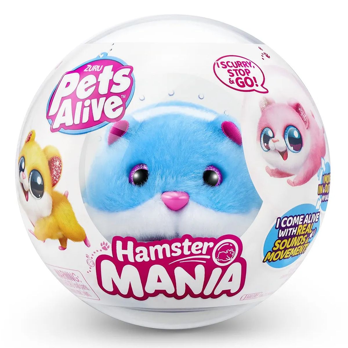 Игрушка zuru pets. Zuru Pets Alive. Hamster Mania игрушка. Hamster Mania Toy игрушка. Zuru Pets собака в шаре.