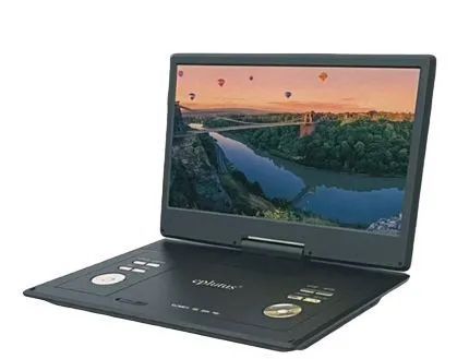 Eplutus Портативный телевизор 15" HD, черный