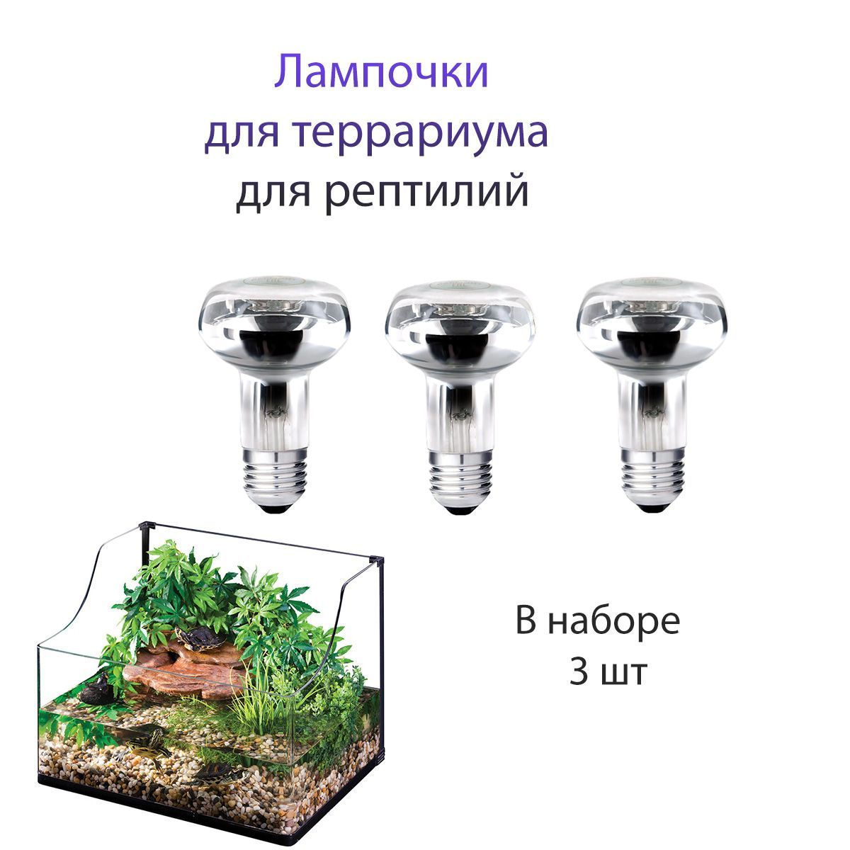 Лампа для террариума купить в Москве — Интернет зоомагазин «Бананоед»