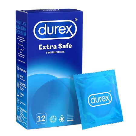 Презервативы дюрекс Extra Safe 12