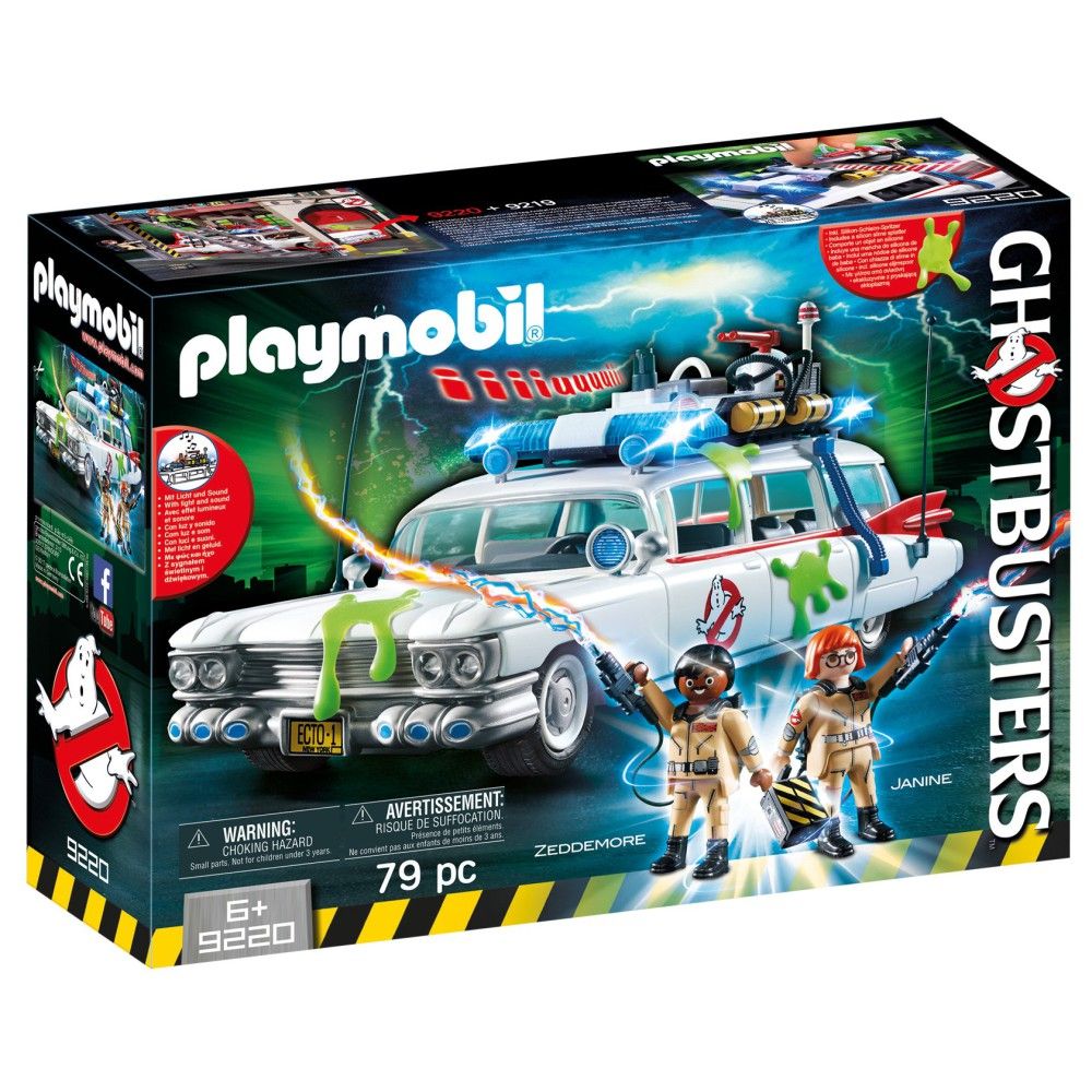 Playmobil - Автомобиль Ecto-1 Охотники за привидениями 9220 - купить с  доставкой по выгодным ценам в интернет-магазине OZON (1194448117)