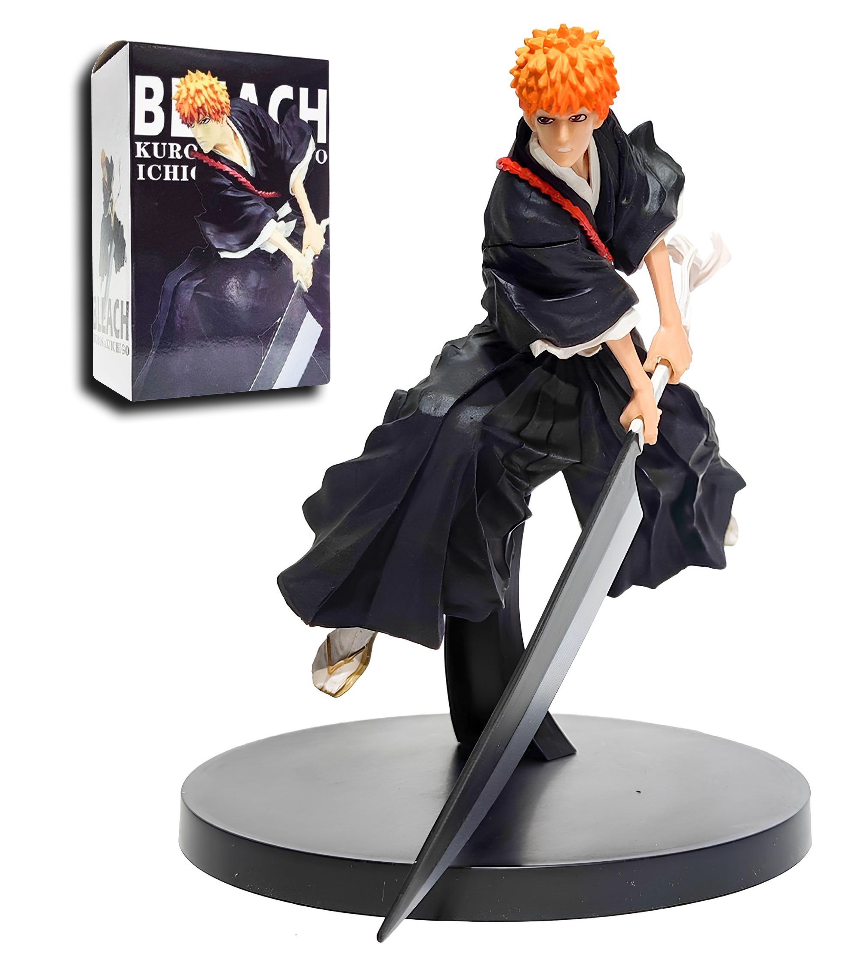 Фигурка Блич Ичиго Куросаки  Bleach Ichigo Kurosaki (17см) SEM - купить с  доставкой по выгодным ценам в интернет-магазине OZON (1187769047)