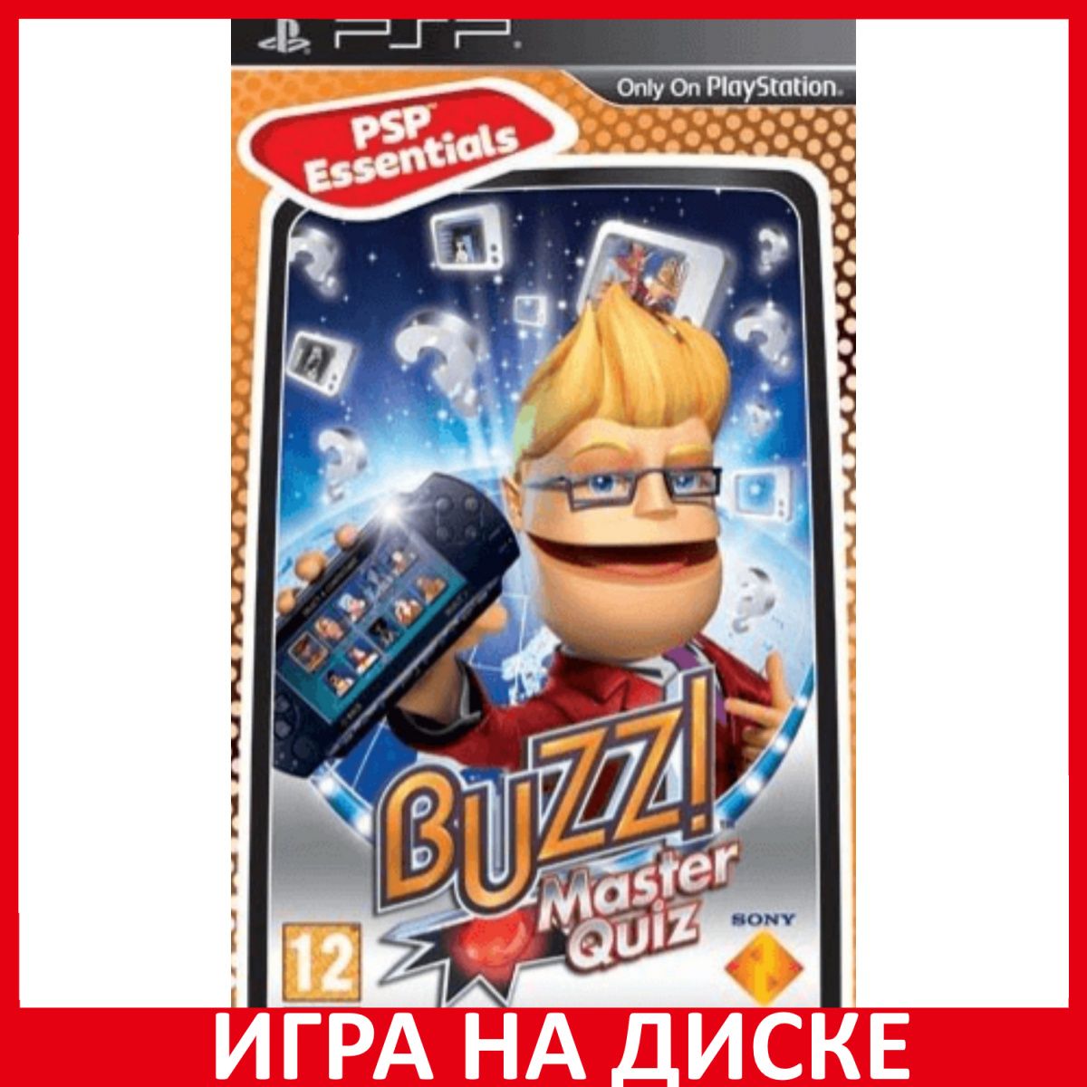 Игра Buzz! Master Quiz Essentials (PlayStation Portable (PSP), Английская версия)