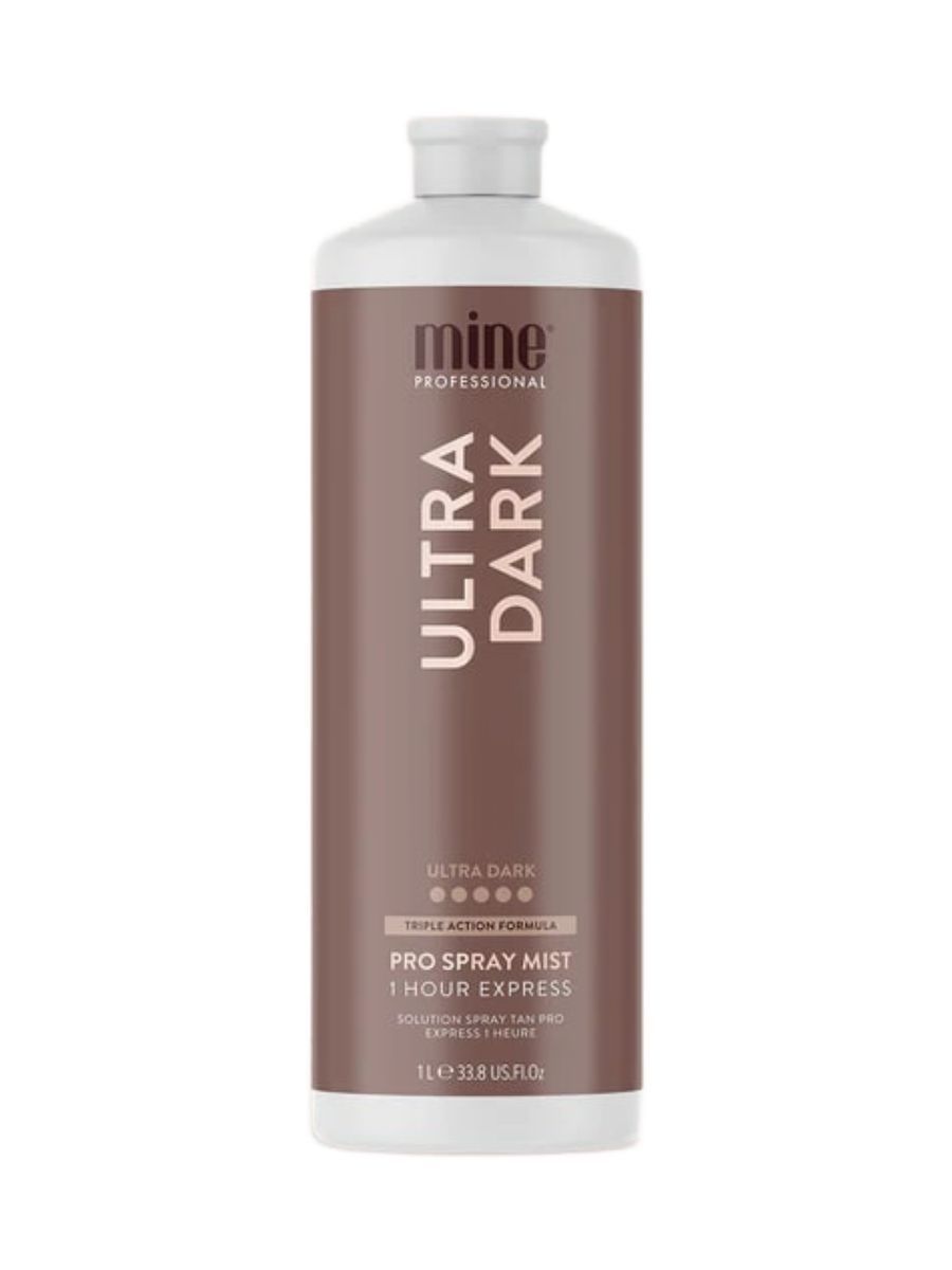 MineTan / Лосьон для моментального загара Ultra Dark Pro Spray Mist 16% DHA 1000 мл