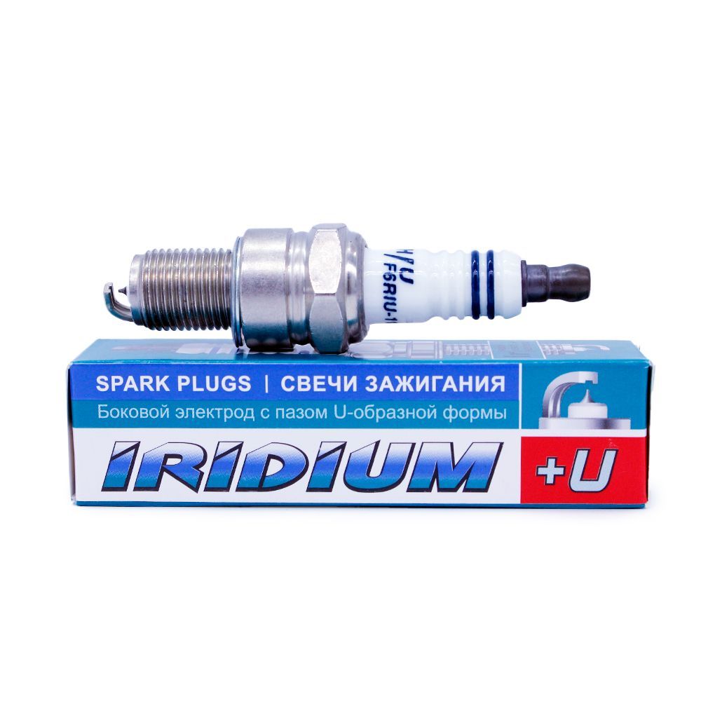 Свеча зажигания иридий, 1 шт. TORCH IRIDIUM+U F6RIU-11 (соответствует NGK  BPR6EIX-11 / 3903 и DENSO IW20TT / 4709) для LADA/ВАЗ 2123, 2105,  2108-2115, ...