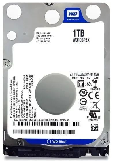 WesternDigital1ТБВнутреннийжесткийдискWD10SPZX(WD10SPZX)