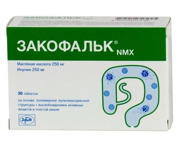 ЗакофалькNMX,таблетки,30шт.по1,36г.