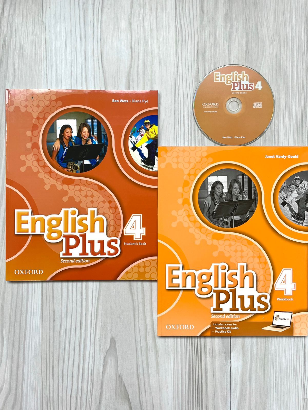 English plus 4: Students Book+Workbook+Диск - купить с доставкой по  выгодным ценам в интернет-магазине OZON (1306298921)