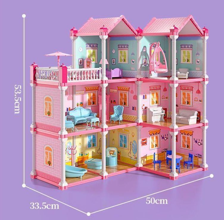 Сборная модель из картона Кукольный Дом 3 - купить в интернет магазине | демонтаж-самара.рф