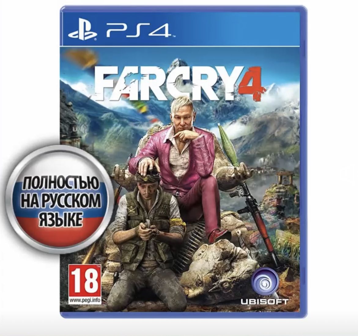 Игра Far Cry4-ps4 (PlayStation 4, Русская версия)