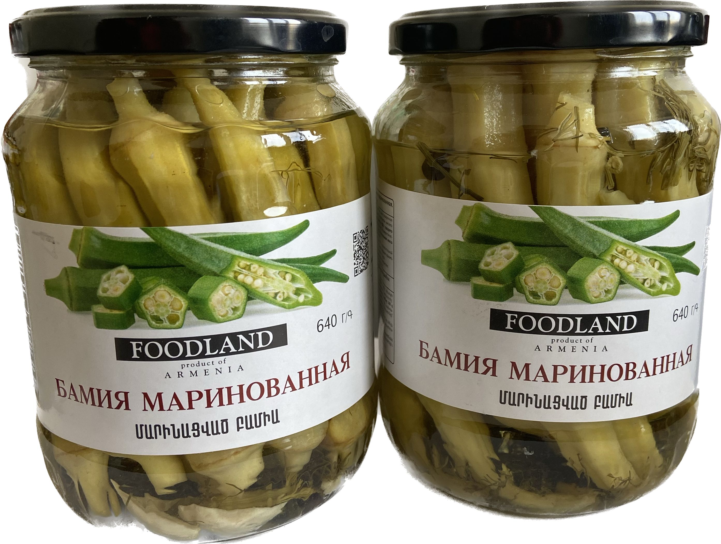 БамиямаринованнаяFOODLAND640гр2банки