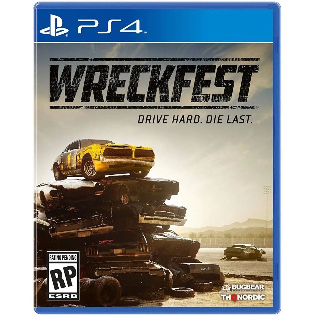 Игра Wreckfest PS4, русские субтитры