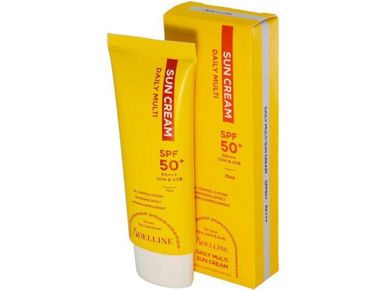 Солнцезащитный крем SPF50+/PA+++ ADELLINE Daily Multi Sun Cream