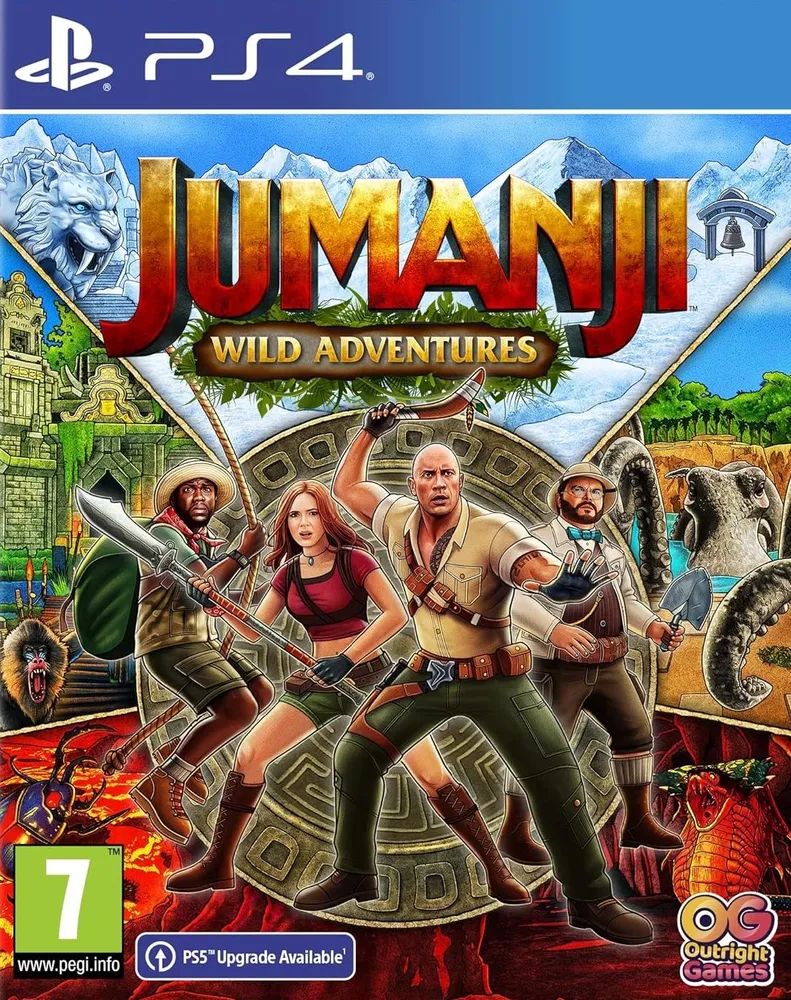 Игра Jumanji: The Video Game (PlayStation 4, Английская версия) купить по  низкой цене с доставкой в интернет-магазине OZON (1332335569)