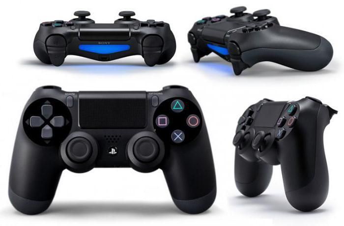 Геймпад Джойстик Геймпад Sony DualShock 4 v2 PS4 / Геймпад PS4 / Геймпад, Bluetooth, Проводной, черный