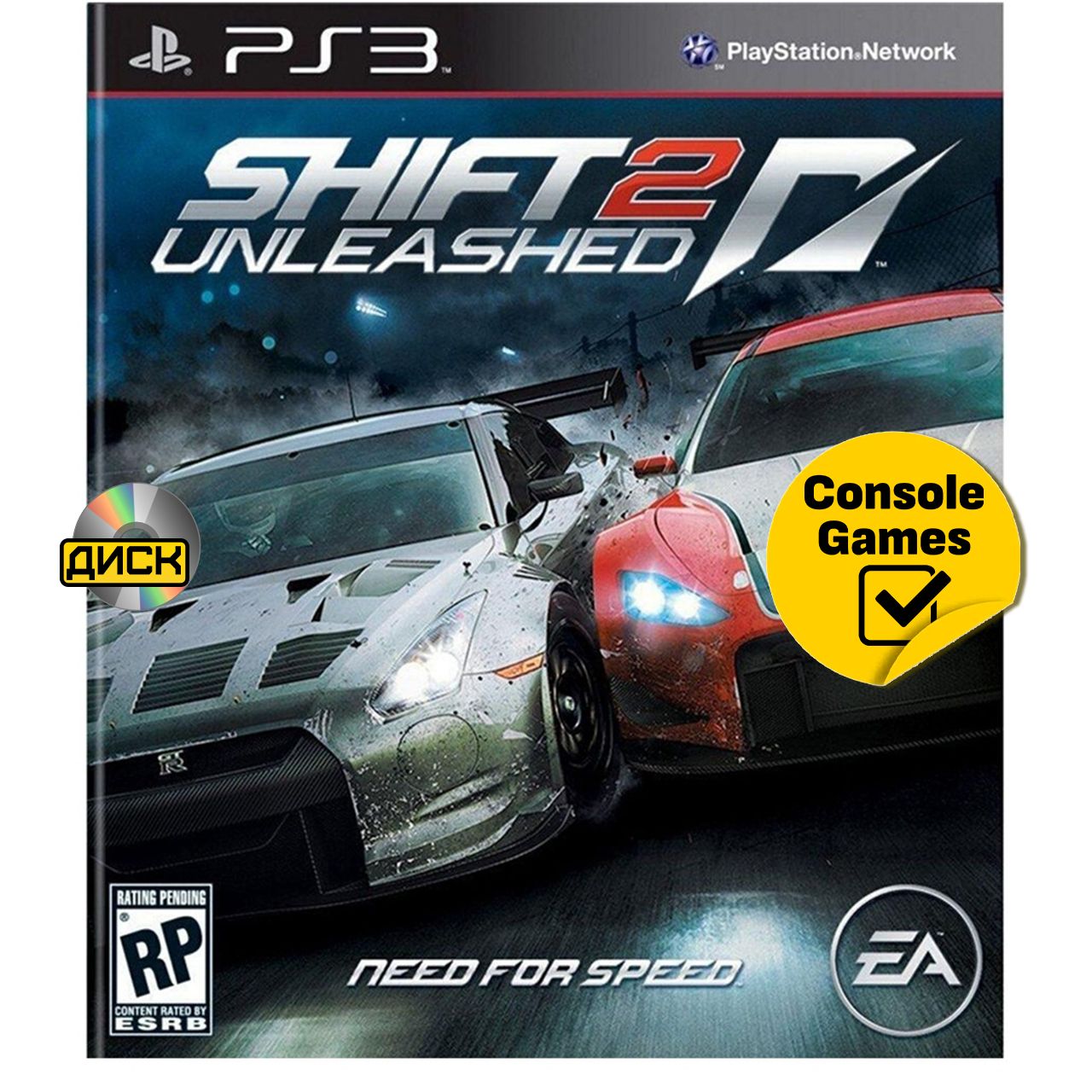 PS3 Need For Speed Shift 2 Unleashed. Товар уцененный