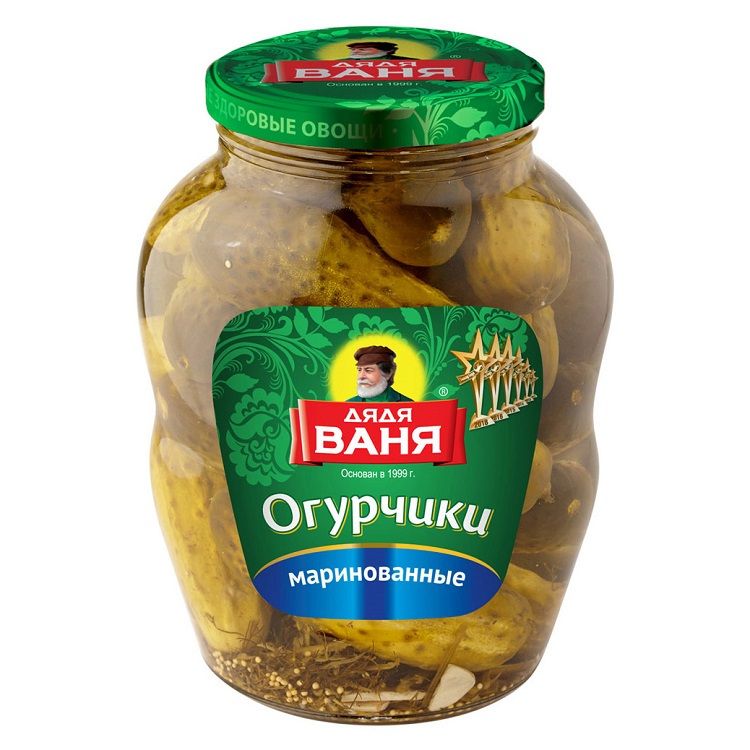 Огурцы консервированные Дядя Ваня – купить в интернет-магазине OZON по ...