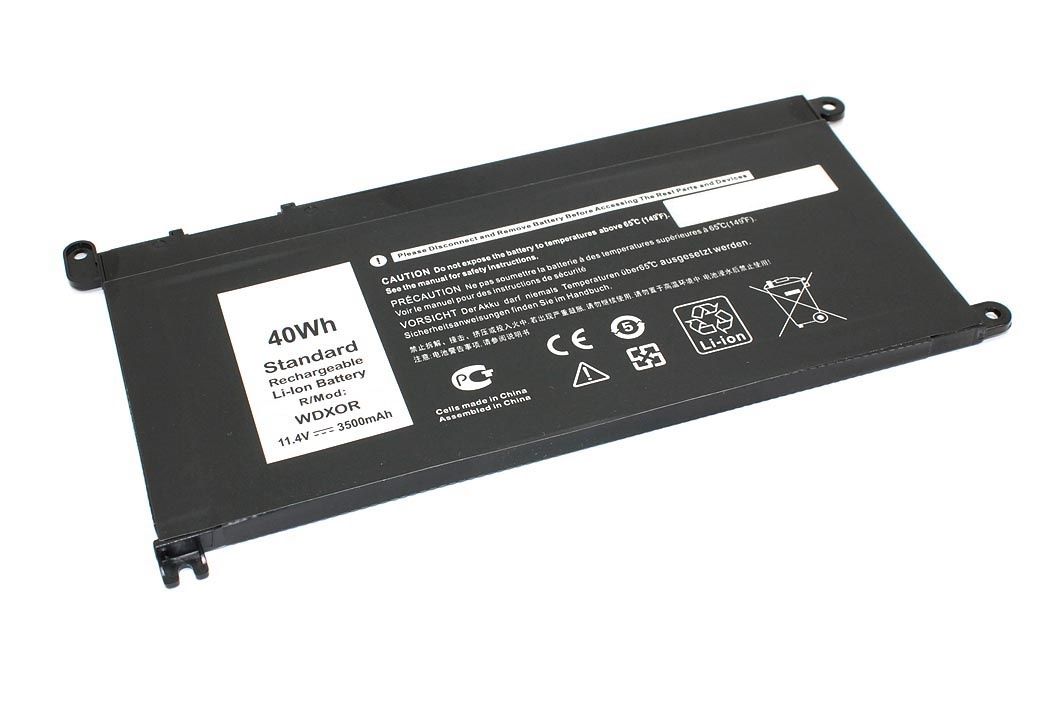 Аккумуляторная батарея для ноутбука Dell 15-5000 (WDXOR) 11.4V 2200mAh OEM