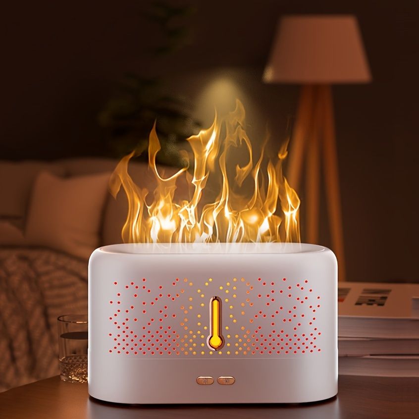 Flame Humidifier. Аромадиффузор огонь. Flame Diffuser. Flame Diffuser инструкция по применению.