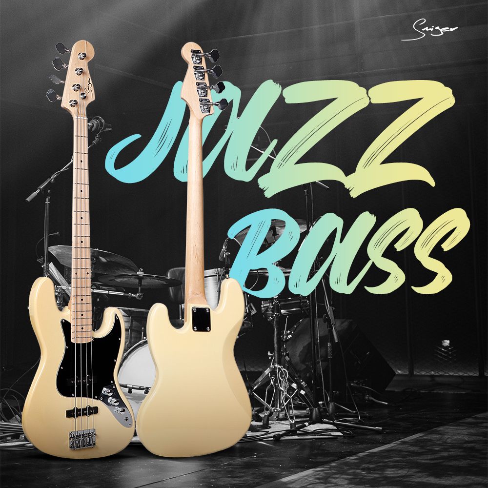 Бас-гитара 4 струнная "Jazz Bass", Smiger