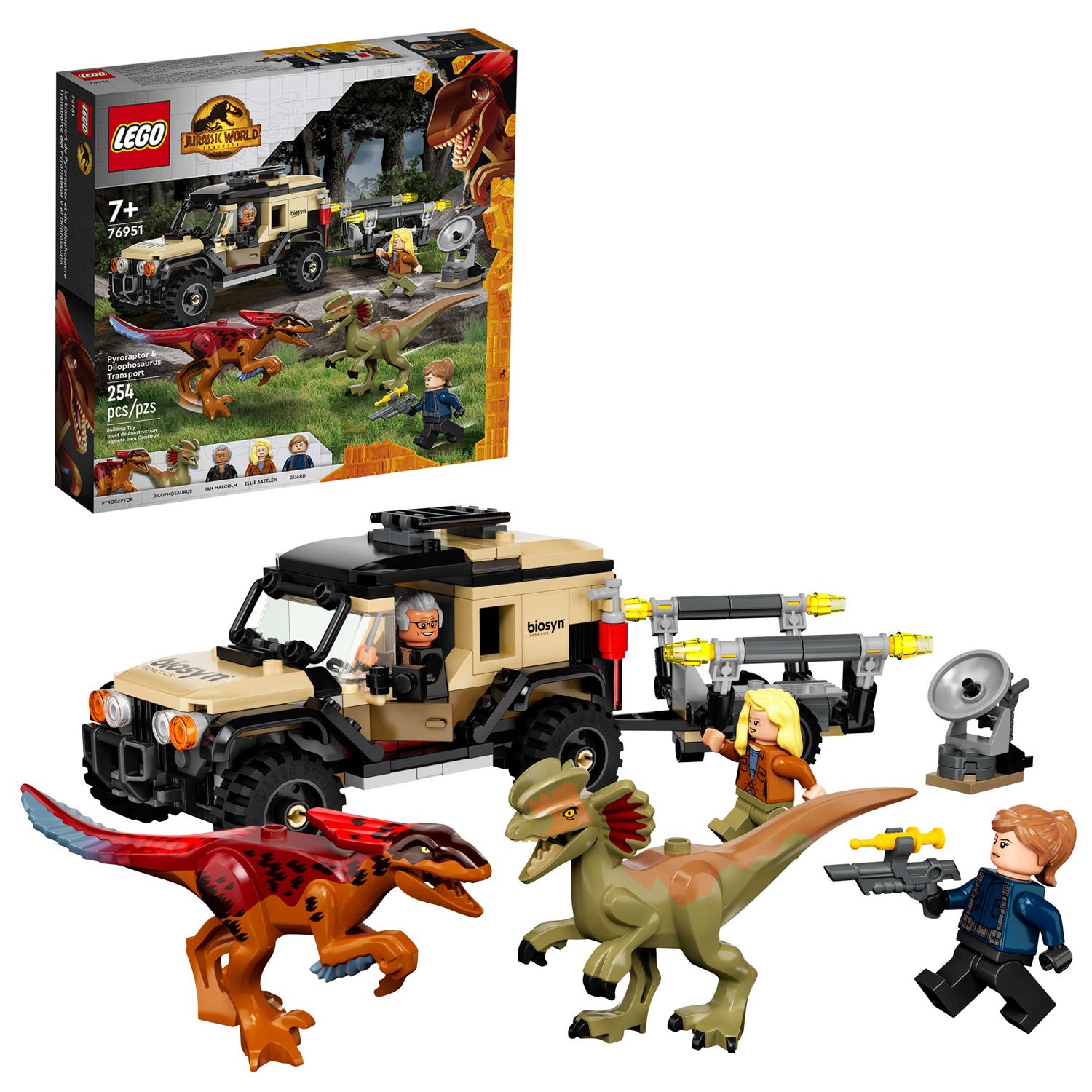 Jurassic world 2 lego 2024 set