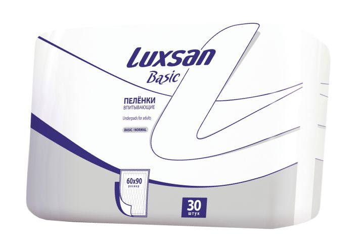 Пеленки Luxsan Normal, 60x90 см, 30 шт.