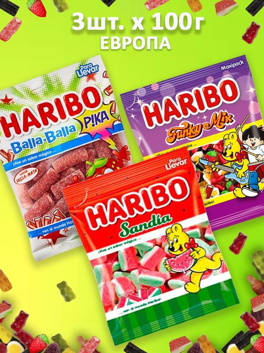 Жевательный мармелад <b>Haribo</b> (<b>Харибо</b>) — это знакомый с детства любимый вкусн...