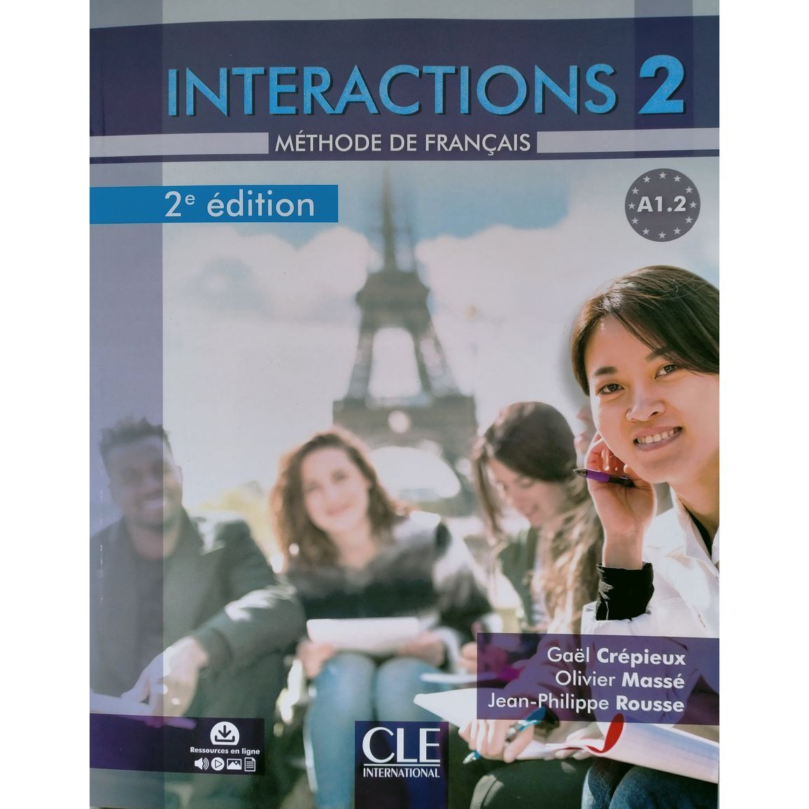 Interactions 2eme edition 2 A1.2 Livre de leleve + Audio - купить с  доставкой по выгодным ценам в интернет-магазине OZON (672733676)