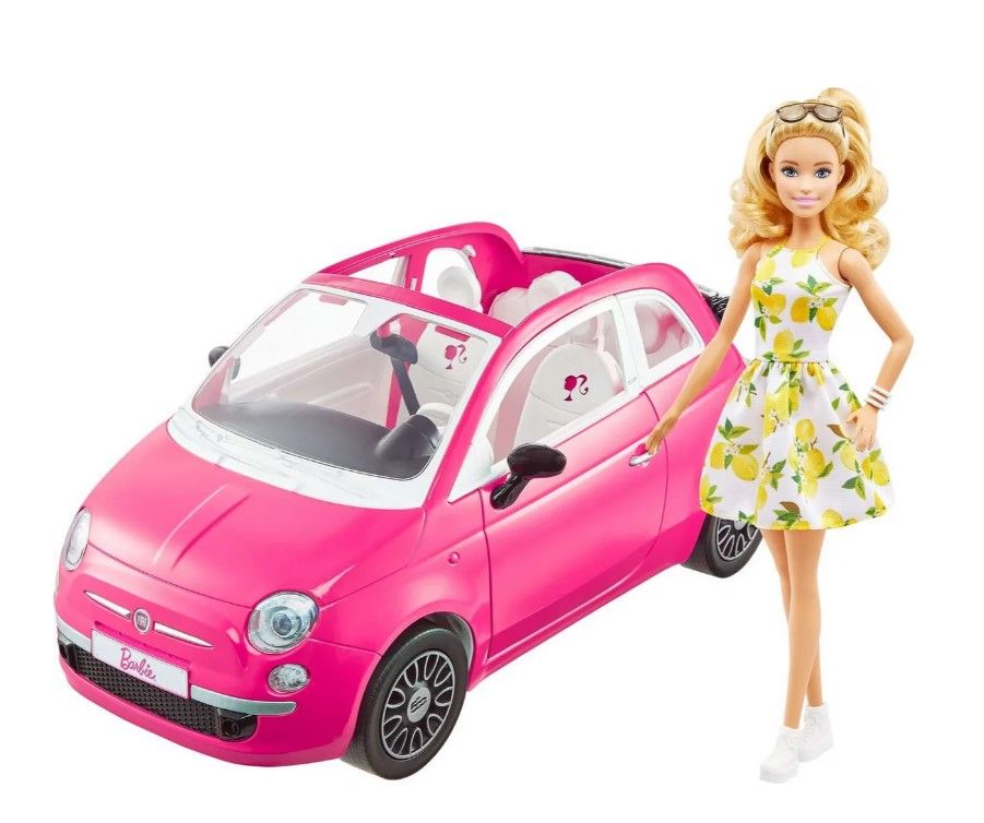 Кукла Барби набор с машинкой Кукла Barbie и Фиат 500 GXR57