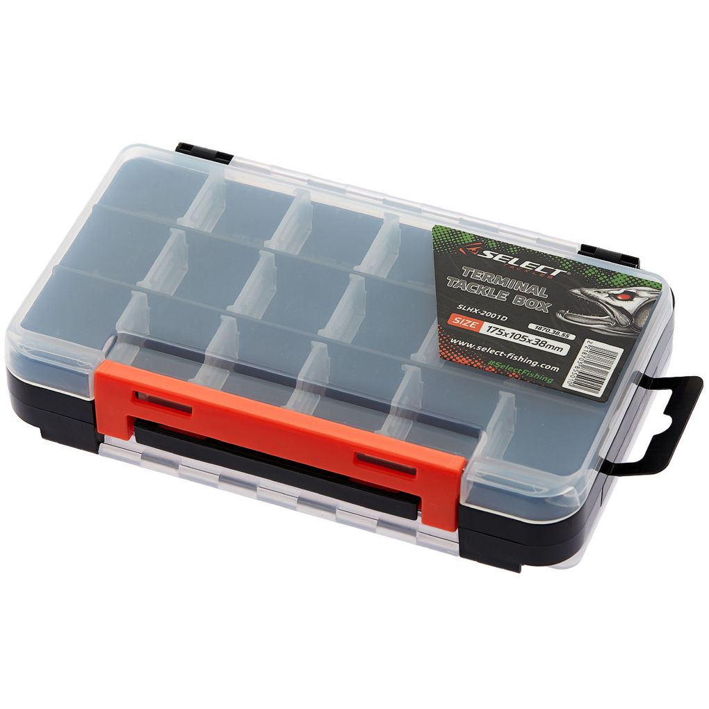 Коробка рыболовная Select Terminal Tackle Box SLHX-2001D 17.5х10.5х3.8см