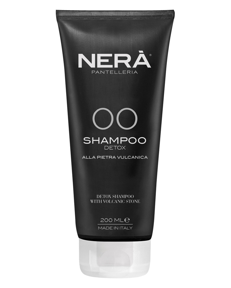 Очищающий шампунь детокс для всех типов волос с вулканическим камнем 00 Detox shampoo with volcanic stone #1