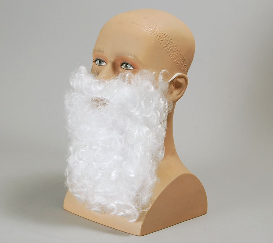 Как одеть бороду деда мороза