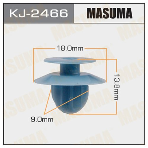 Зажим, молдинг / защитная накладка Masuma KJ2466 для Mitsubishi L 200, Pajero Sport II  #1