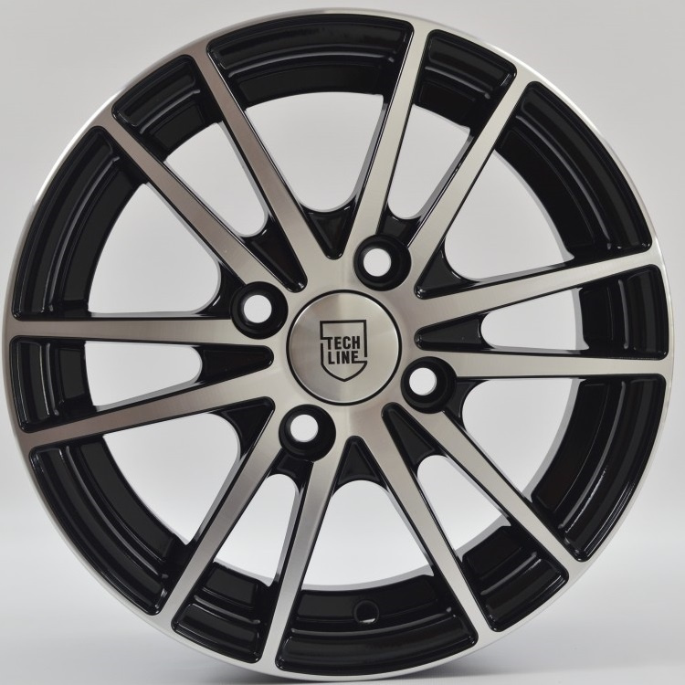 Колесный диск Tech-Line 14x5,5" PCD4x100 ET43 D67,1 Литой - купить по ...