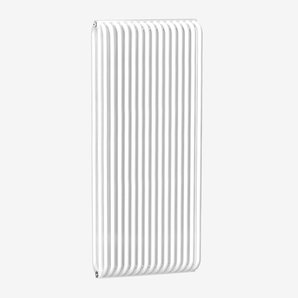 Трубчатый радиатор КЗТО РС 3-1750, 4 секции, боковое, цвет белый  #1