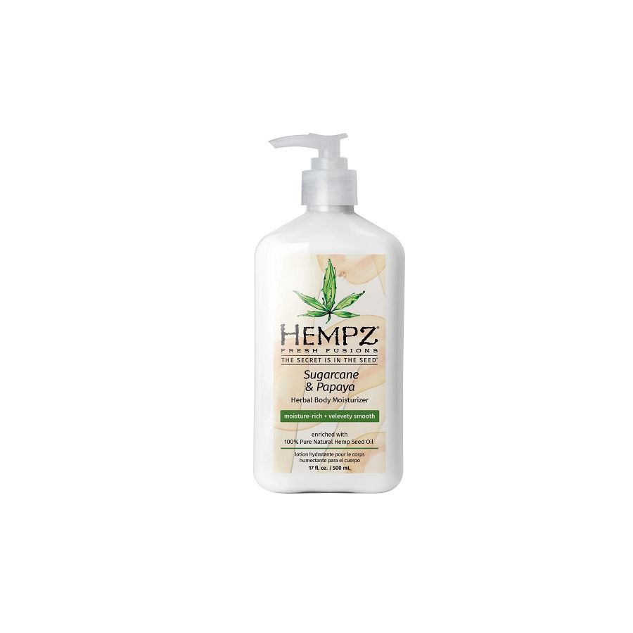 Hempz Sugarcane & Papaya Herbal Body Moisturizer - Молочко для тела Сахарный тростник и Папайя 500 мл #1