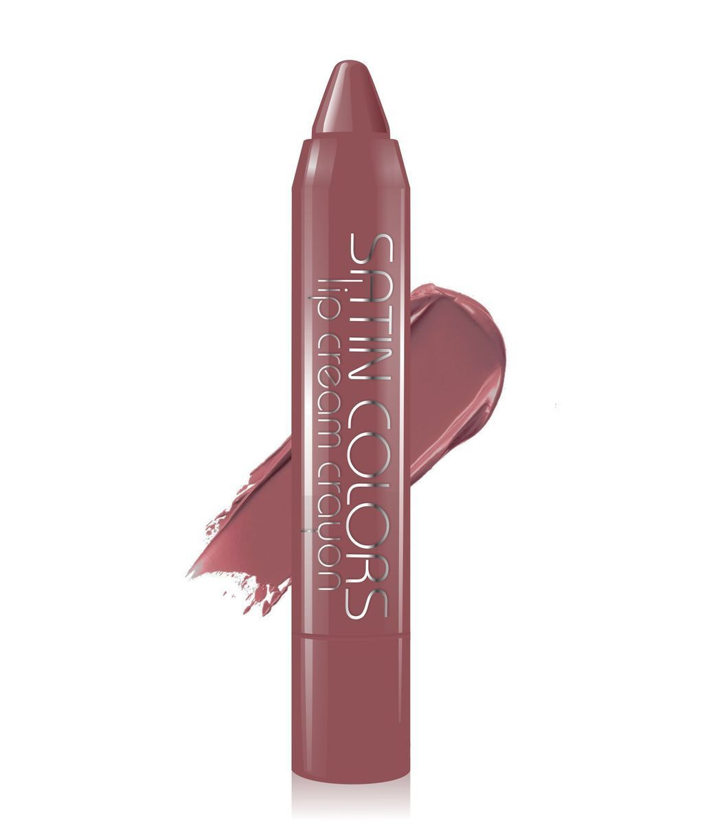Помада-карандаш Belor Design Smart girl Satin Colors, тон 4, коричневый ...