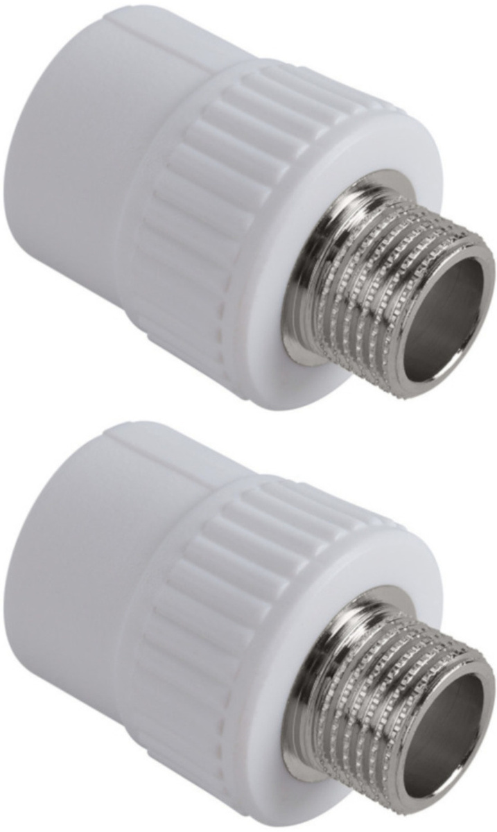 Муфта (2шт) комбинированная 32х1/2 наружная резьба - купить по выгодной ...