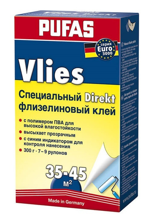 Клей для обоев pufas vlies