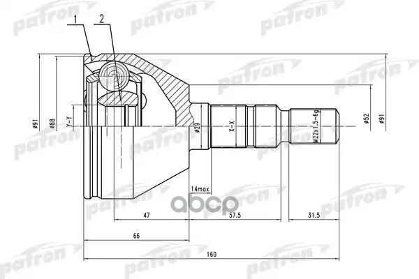 Patron код pgs1128sx