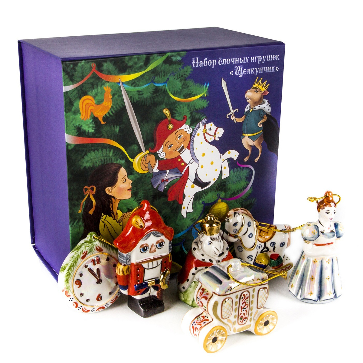 Новогодние Игрушки Гжель Новогодние Игрушки Гжель