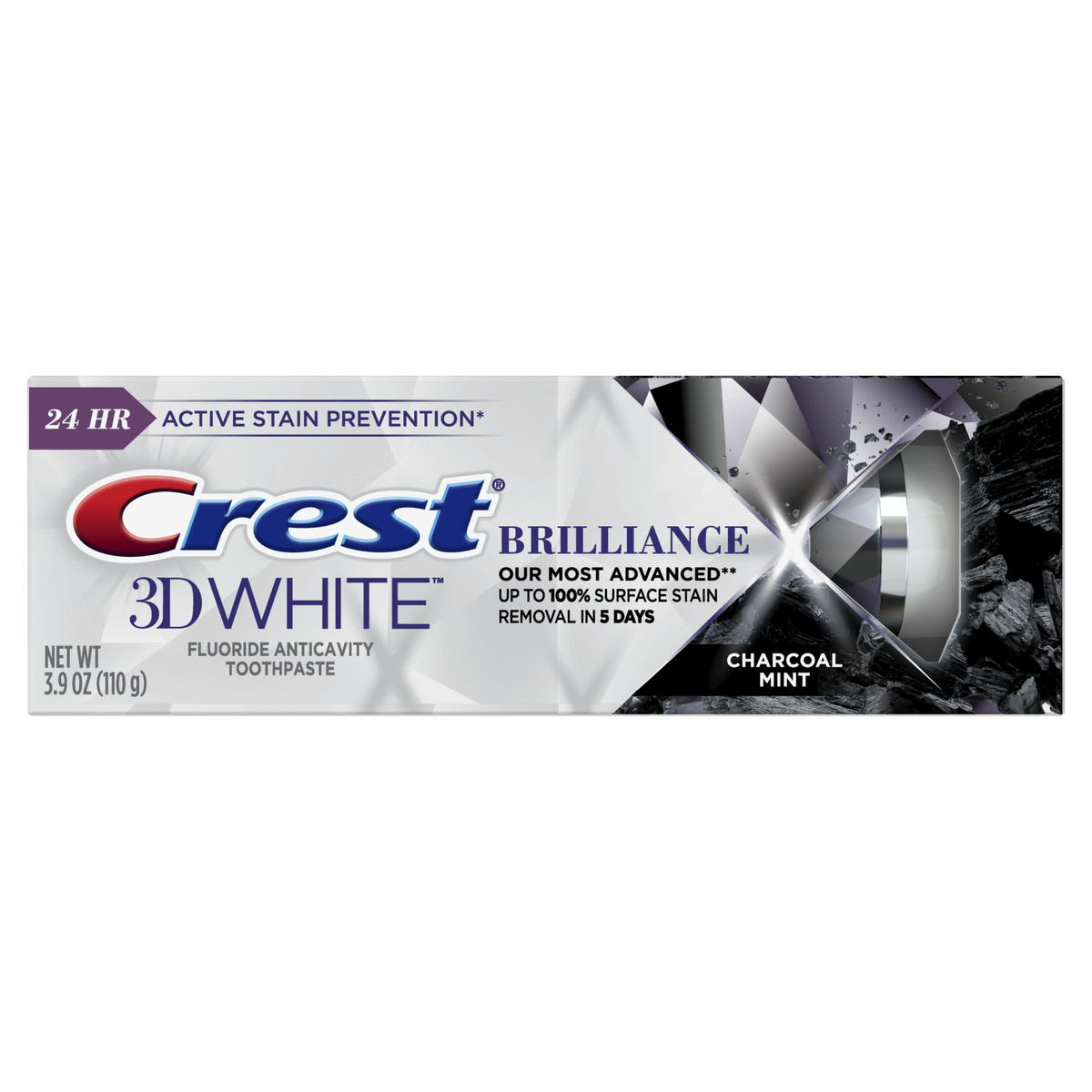 Crest 3D White Brilliance Charcoal Зубная паста - купить по выгодной ...
