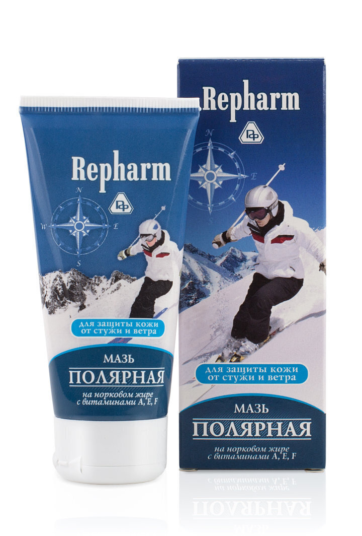 Repharm "Полярная" Мазь, 50 мл / крем-барьер зимний / крем для лица / защита от мороза и ветра / восстанавливающий #1