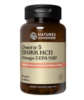 Омега - 3 ПНЖК НСП / Omega - 3 EPA NSP БАД , 60 капсул по 1638 мг. Спонсорские товары