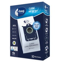 Мешки пылесборники cинтетические для пылесосов  Electrolux E201S S-Bag, 4 шт. Спонсорские товары