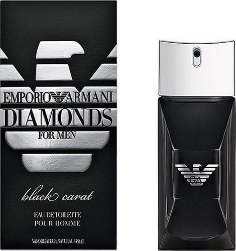 armani diamonds black carat mens