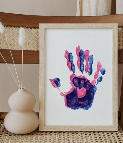 набор для отпечатков. набор для отпечатков рук. отпечаток краски. набор для отпечатков рук семьи. картина с отпечатками рук.