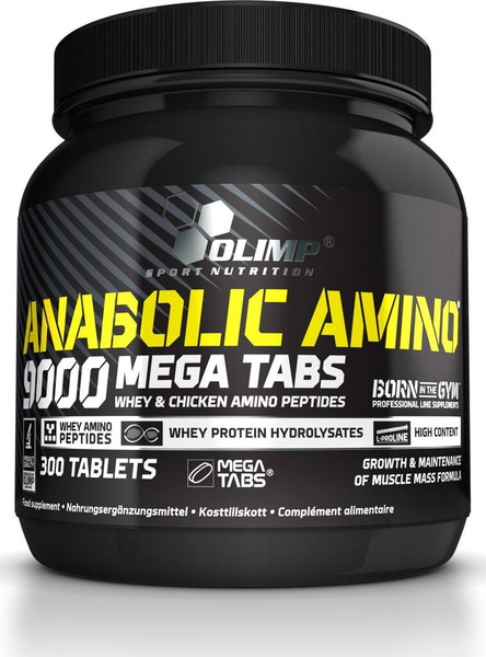 Комплекс аминокислот Anabolic Amino 9000 (300 таб.) - купить с ...