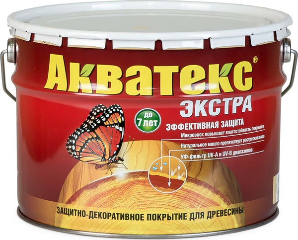 Защитная лазурь Акватекс Экстра, белый - купить в интернет-магазине ...