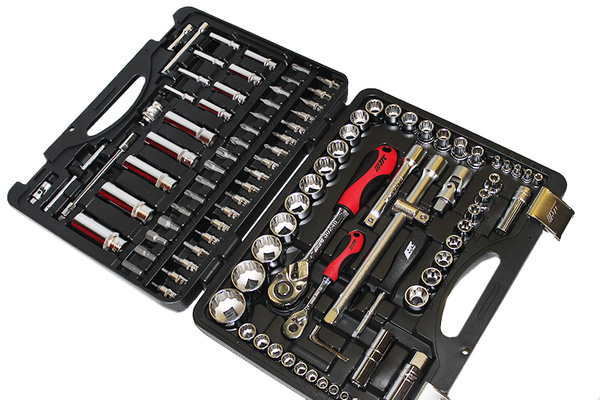 Набор инструментов JTC 1/4, 1/2 110 предметов 12-гранный - купить по ...